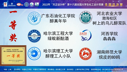 广油学子连续十年蝉联大学生化工设计竞赛全国总决赛一等奖